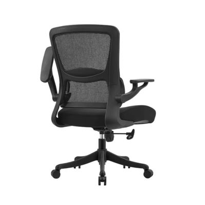 Sillones de oficina ergonómicos con reposabrazos ajustables Impeller de cintura Computadora de malla rodante