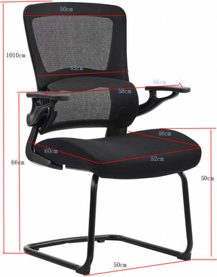 Enlace Ergonómico espalda media espalda silla de oficina ejecutiva silla de ordenador personal silla de oficina con reposabrazos