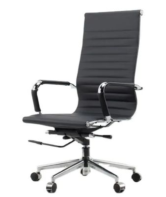 High End de cuero de espalda alta gerente ejecutivo sillas de oficina ergonómicas ajustables en altura