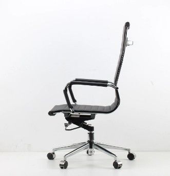 High End de cuero de espalda alta gerente ejecutivo sillas de oficina ergonómicas ajustables en altura