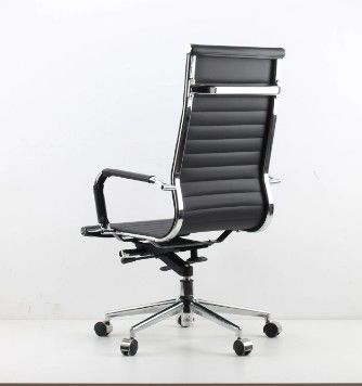 High End de cuero de espalda alta gerente ejecutivo sillas de oficina ergonómicas ajustables en altura