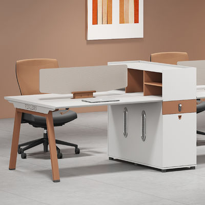 Modernos escritorios de oficina para 2 4 6 personas Cubicle de oficina Estación de trabajo Mesa abierta Muebles de oficina modulares Estación de trabajo
