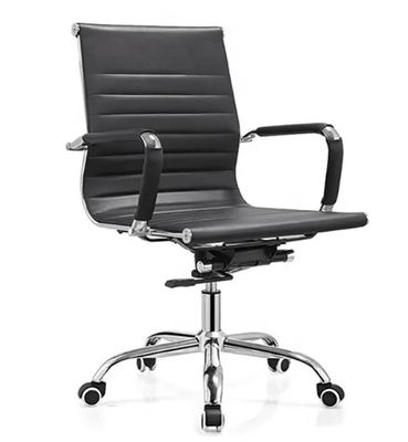 Silla de oficina giratoria ajustable con respaldo de brazo