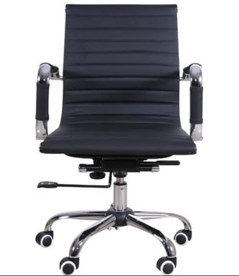 Silla de oficina giratoria ajustable con respaldo de brazo