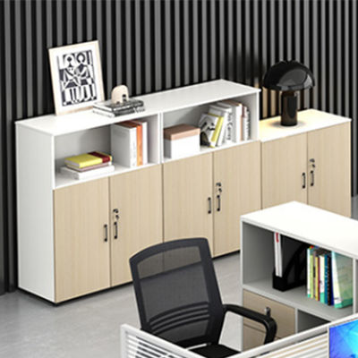 Escritorio de escritorio moderno con pantalla simple y silla combinación de 2 personas Cubicle modular de madera Escritorio Estación de trabajo