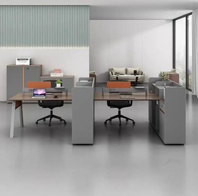 Muebles de oficina modernos para varias personas Escritorio Escritorio Estación de trabajo Divisiones de oficina Mesa Estación de trabajo