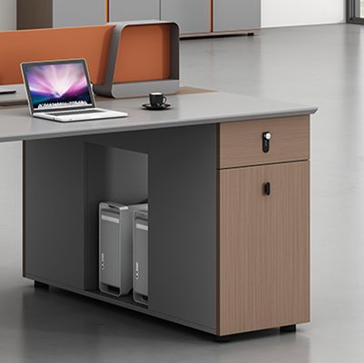 Cubicle de oficina moderna personal Estación de trabajo Escritorio Mesa de oficina abierta Muebles de oficina modular Estación de trabajo