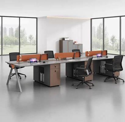 Cubicle de oficina moderna personal Estación de trabajo Escritorio Mesa de oficina abierta Muebles de oficina modular Estación de trabajo