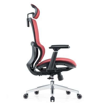 Apoyo lumbar Full Mesh Luxury Mesh con reposacabezas de tela ajustable Comodidad silla de oficina ergonómica