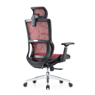 Apoyo lumbar Full Mesh Luxury Mesh con reposacabezas de tela ajustable Comodidad silla de oficina ergonómica