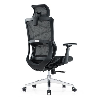 Apoyo lumbar Full Mesh Luxury Mesh con reposacabezas de tela ajustable Comodidad silla de oficina ergonómica