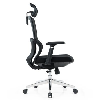 Silla de oficina con respaldo alto para el hogar Comodidades de la silla de oficina con malla ergonómica