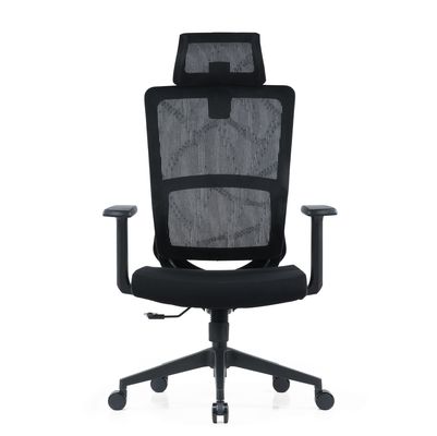 Sillones de tela giratoria giratoria de gas elevación escritorio de computadora de malla ergonómica silla de oficina ejecutiva