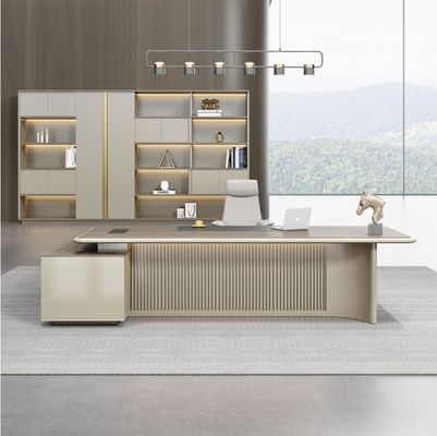 Administrador de muebles de oficina de primera calidad Escritorio de escritorio de madera moderna Mesa de escritorio de escritorio de computadora Mesa de escritorio