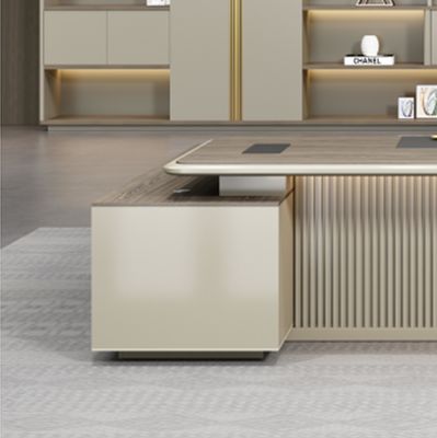 Administrador de muebles de oficina de primera calidad Escritorio de escritorio de madera moderna Mesa de escritorio de escritorio de computadora Mesa de escritorio