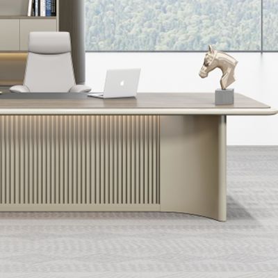 Administrador de muebles de oficina de primera calidad Escritorio de escritorio de madera moderna Mesa de escritorio de escritorio de computadora Mesa de escritorio