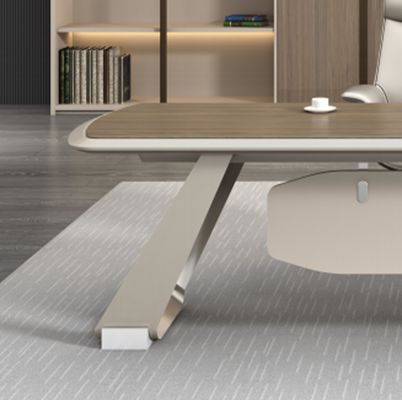 Silla Moderna Modular de Madera Mesa de Gerente Ejecutivo Jefe Mesa Ejecutiva