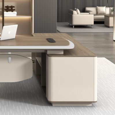 Silla Moderna Modular de Madera Mesa de Gerente Ejecutivo Jefe Mesa Ejecutiva