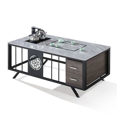 Tabla de té minimalista moderna Tabla de café multifunción duradera para oficina