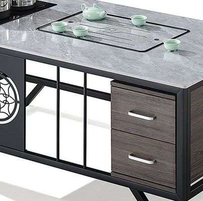 Tabla de té minimalista moderna Tabla de café multifunción duradera para oficina