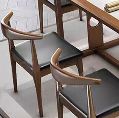 Mesa de té de mármol Muebles de oficina Recepción Mesa de té Recepción de oficina Combinación Con 5 sillas