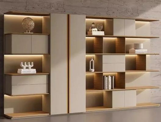 Muebles modernos de madera gabinetes de almacenamiento de alta calidad Muebles de oficina gabinete de archivos de oficina