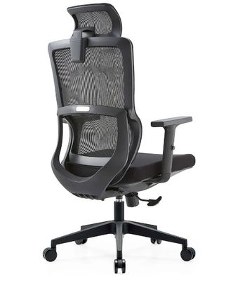 Muebles de malla negra de malla completa Soporte lumbar Masaje de masaje de masaje de masaje de masaje de masaje de masaje