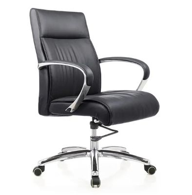 Al por mayor silla clásica de espalda alta moda moderna de lujo ejecutivo silla de oficina de cuero elevador silla giratoria
