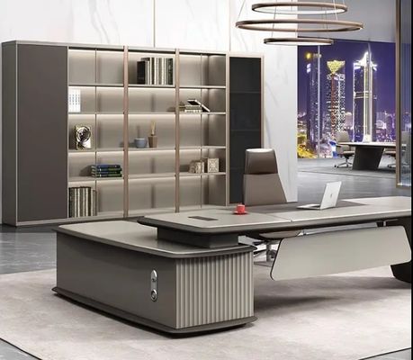 Muebles comerciales de fábrica calientes Nuevos Muebles de oficina Estante de libros grande Mfc Almacenamiento de archivos gabinete de oficina