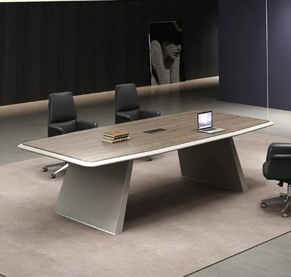 Furniture de oficina moderna y simple Negociación rectangular Mesa de la sala de reuniones de la conferencia