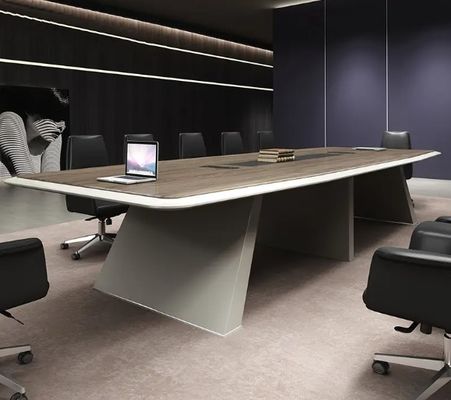 Furniture de oficina moderna y simple Negociación rectangular Mesa de la sala de reuniones de la conferencia