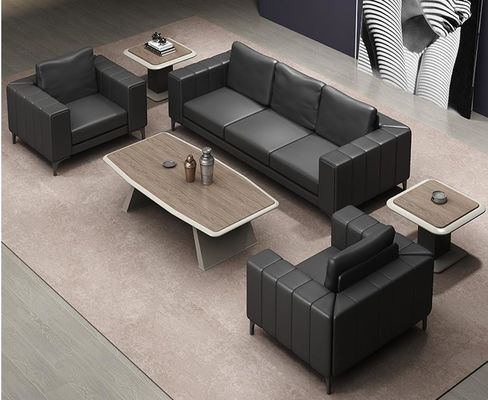 Muebles de oficina sofá moderno centro de mesa conjunto Mdf Mesa de té de madera Mesa de café
