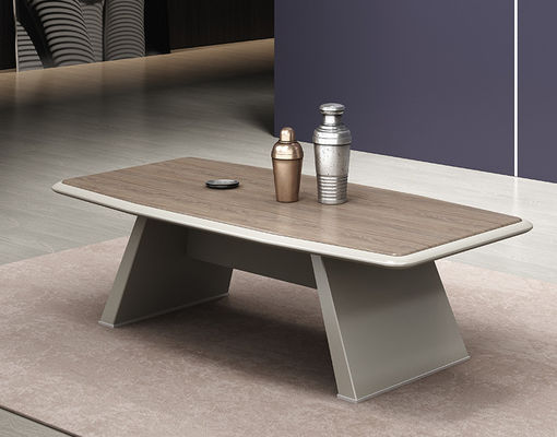 Muebles de oficina sofá moderno centro de mesa conjunto Mdf Mesa de té de madera Mesa de café