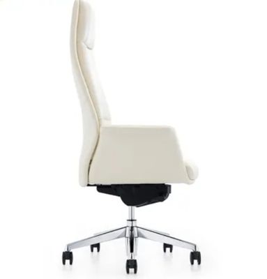 Modernos cómodos silla de oficina con la parte posterior giratoria gerente ejecutivo silla de oficina de cuero muebles
