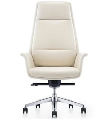 Modernos cómodos silla de oficina con la parte posterior giratoria gerente ejecutivo silla de oficina de cuero muebles