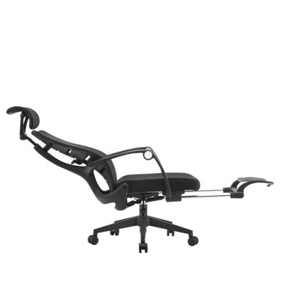 Silla de oficina ergonómica de primera calidad para largas horas de sentado cómodo Silla de escritorio ejecutivo ajustable de malla negra