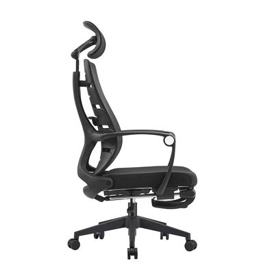 Silla de oficina ergonómica de primera calidad para largas horas de sentado cómodo Silla de escritorio ejecutivo ajustable de malla negra