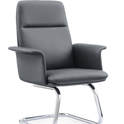 Muebles de oficina de suministro de fábrica de cuero medio genuino silla de jefe ejecutiva silla de oficina adecuada para la mayoría de los espacios de oficina