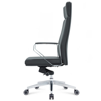 Fabricante de muebles de oficina de silla de alta calidad sillas de oficina giratorias de cuero de lujo simple y moderno