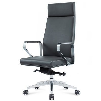 Fabricante de muebles de oficina de silla de alta calidad sillas de oficina giratorias de cuero de lujo simple y moderno