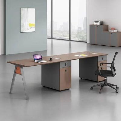 Venta caliente de oficinas Estaciones de trabajo Muebles de oficina Mayoristas de diseño clásico de madera Mesa de oficina
