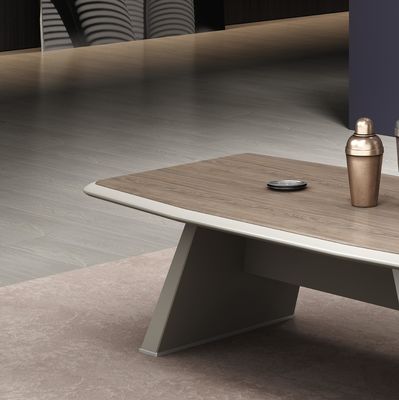 Muebles de oficina sofá moderno centro de mesa conjunto Mdf Mesa de té de madera Mesa de café
