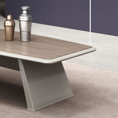 Muebles de oficina sofá moderno centro de mesa conjunto Mdf Mesa de té de madera Mesa de café