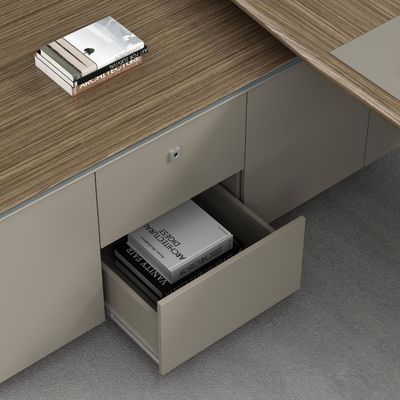 Venta al por mayor Director Director Escritorio Mesa de oficina Ejecutivo Moderno de madera de lujo Diseño de oficina Muebles de oficina contemporáneos