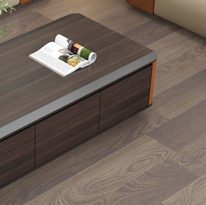 Muebles de oficina armario de almacenamiento cuadrado de madera con puerta mesa de exhibición pequeña mesa de esquina para mesas de café