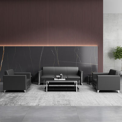 Muebles de oficina minimalistas de lujo Sofá de oficina único Estilo de tendencia Muebles de oficina comerciales Sofá comercial
