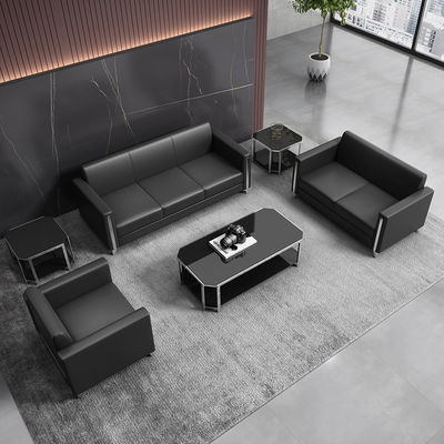 Muebles de oficina minimalistas de lujo Sofá de oficina único Estilo de tendencia Muebles de oficina comerciales Sofá comercial