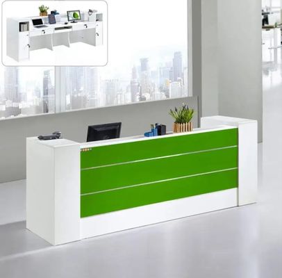Escritorio de recepción de mármol de lujo minimalista de nuevo diseño para escritorios de oficina