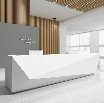 Diseño de recepción personalizado de oficina moderna de recepción de escritorio moderno de recepción