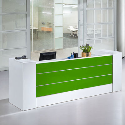 Venta al por mayor Diseño moderno de alta calidad Mesa de recepción de oficina frente al mostrador